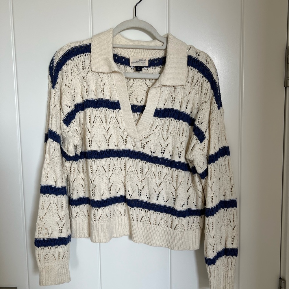 Striped Knit Sweater